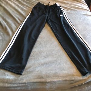 ADIDAS wide leg sweatpants XS